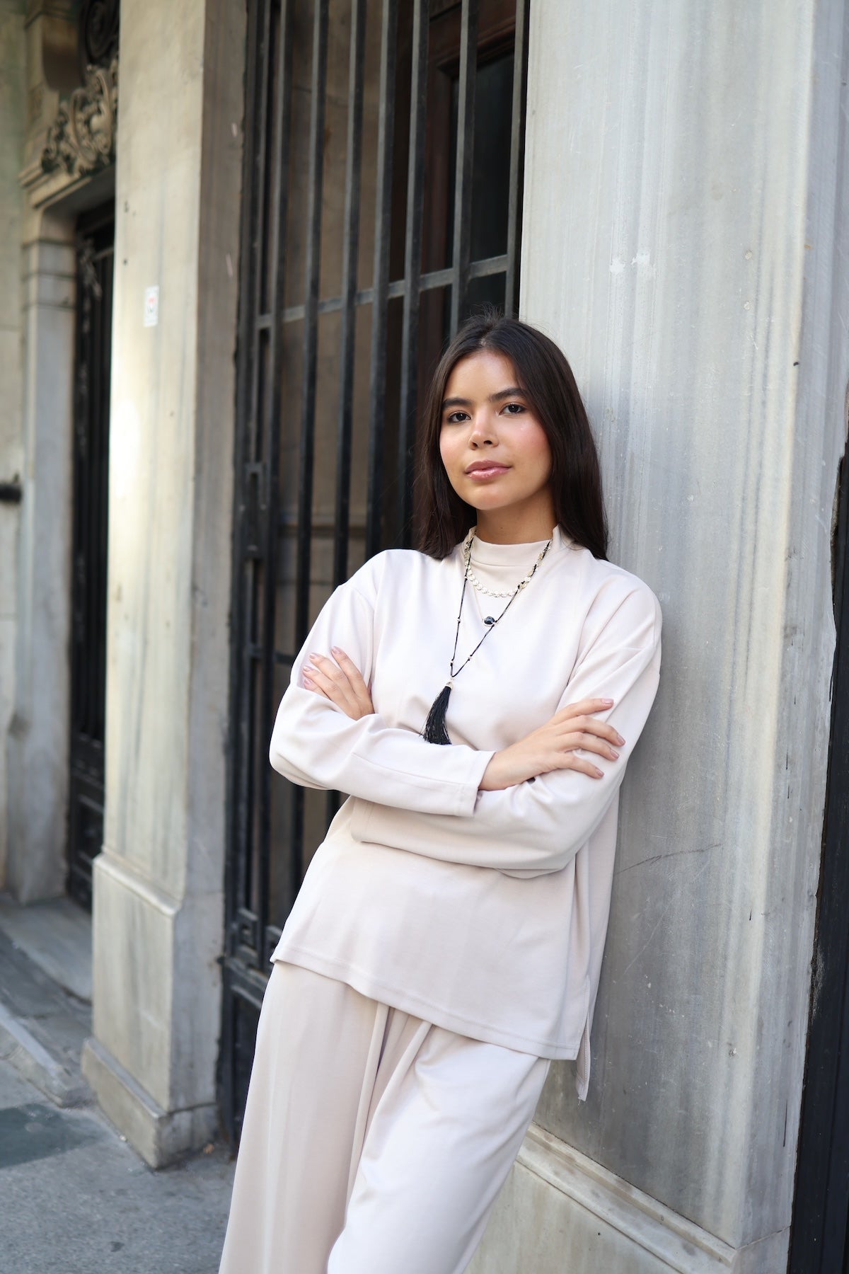 Pens Detaylı İkili Takım - Taş