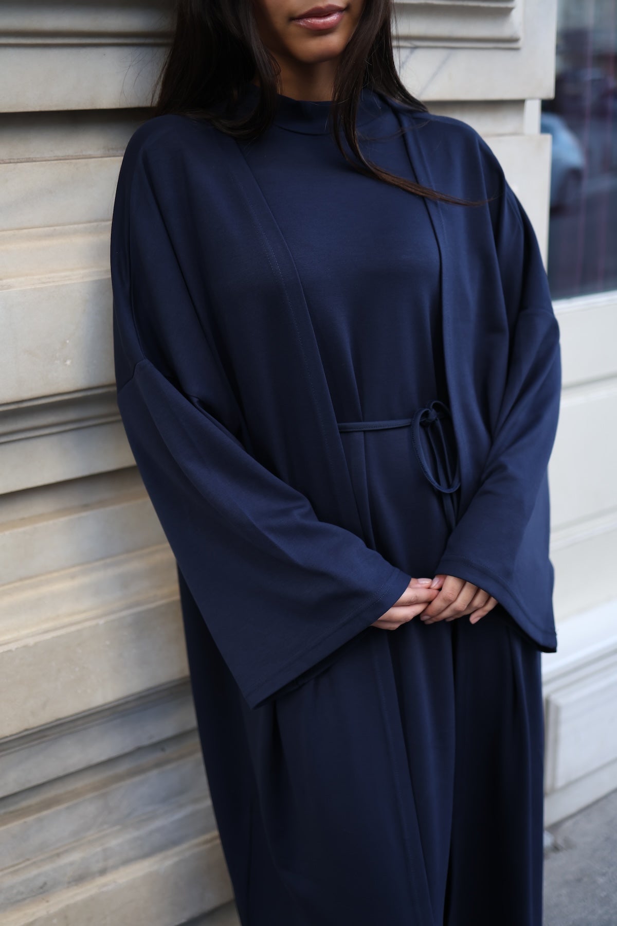 İkili Abaya Takım - Lacivert