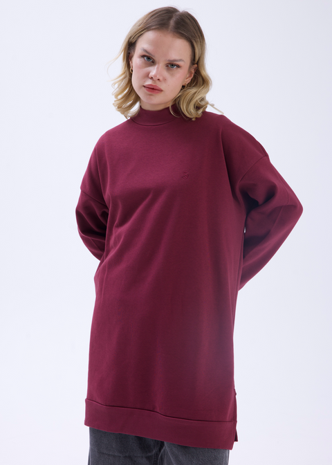 Comfy Sweatshirt Mürdüm