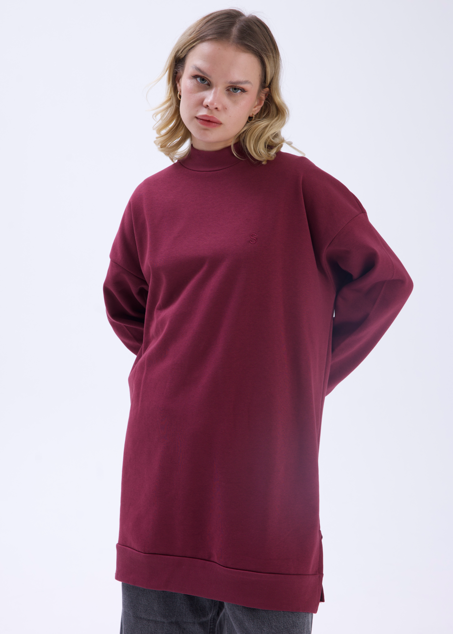 Comfy Sweatshirt Mürdüm