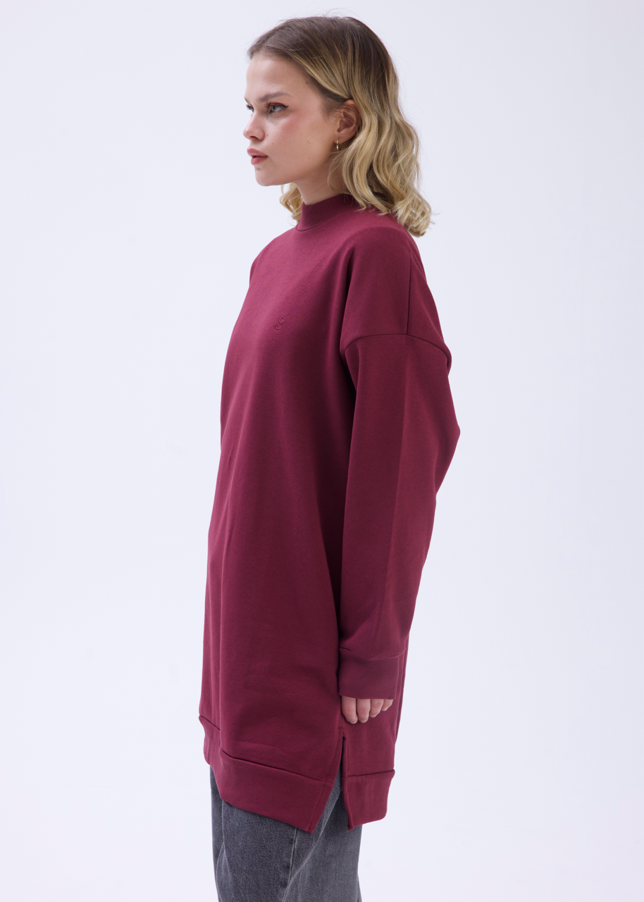 Comfy Sweatshirt Mürdüm