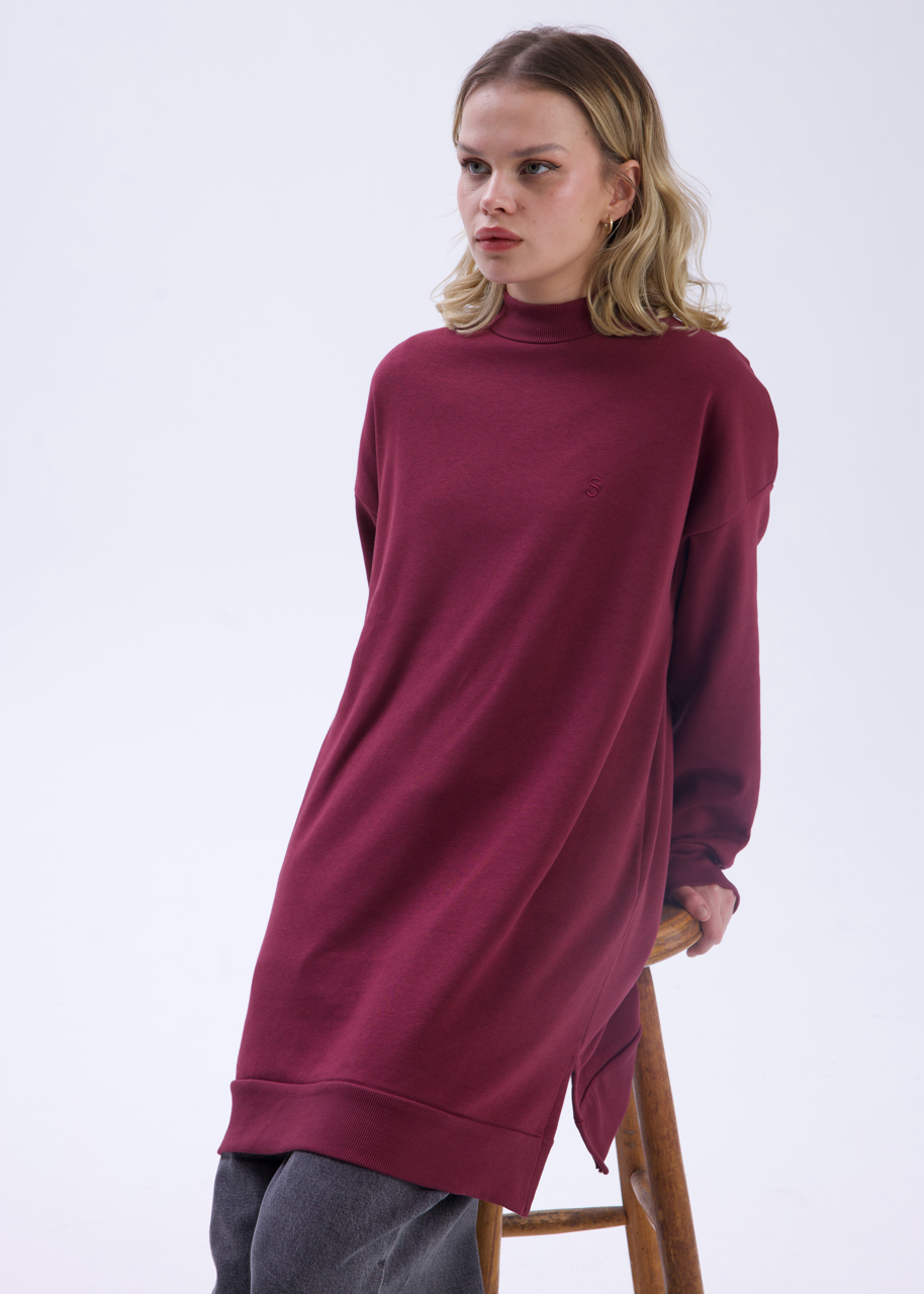 Comfy Sweatshirt Mürdüm