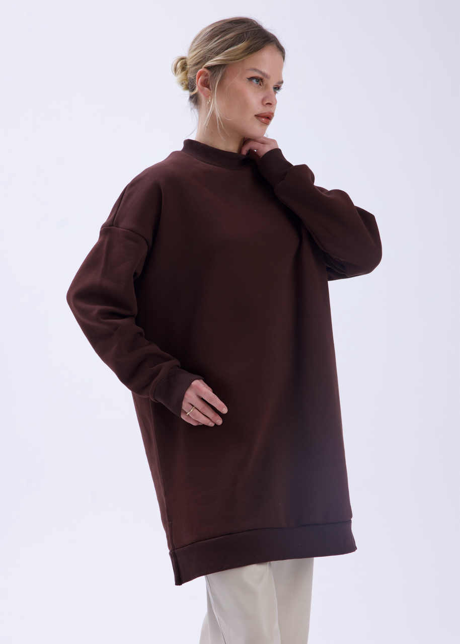 Comfy Sweatshirt Kahverengi