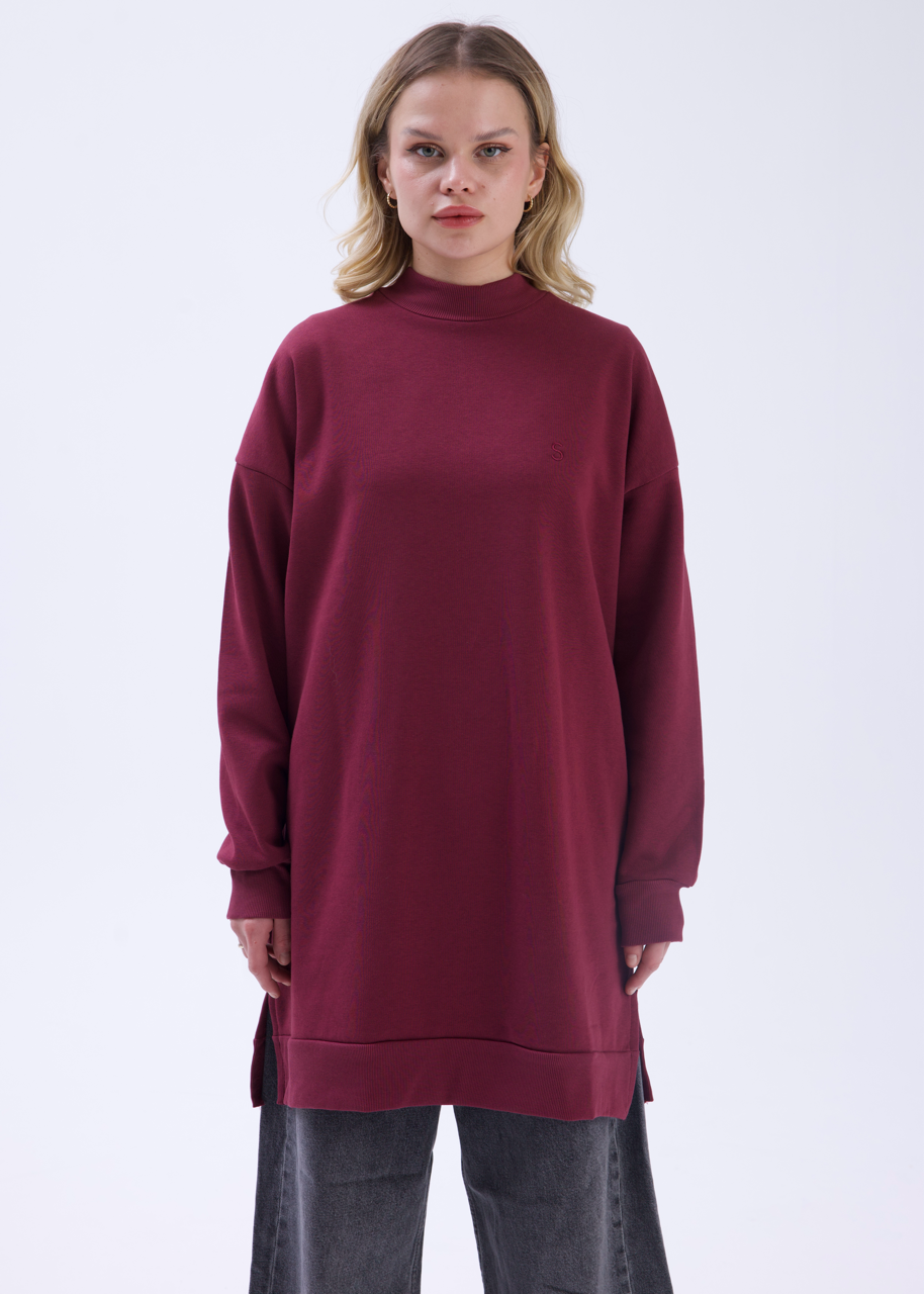 Comfy Sweatshirt Mürdüm