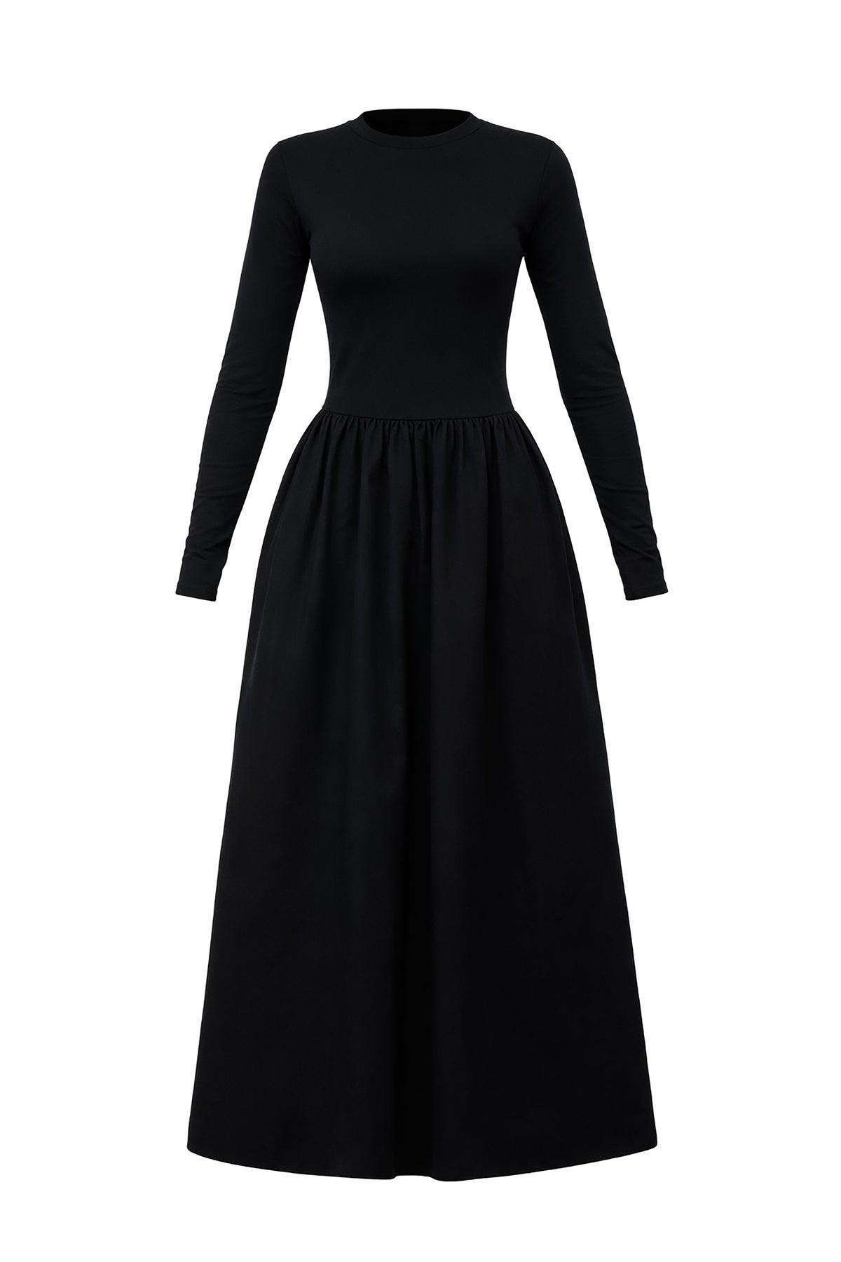 Noir Maxi Elbise Siyah