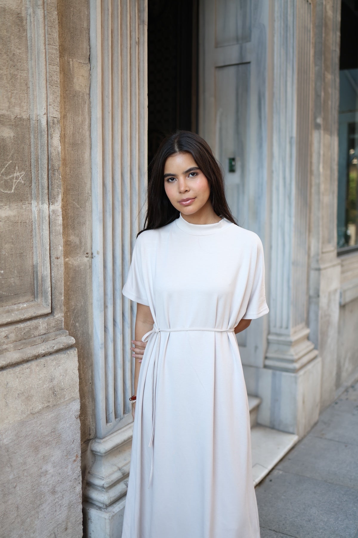 İkili Abaya Takım - Taş