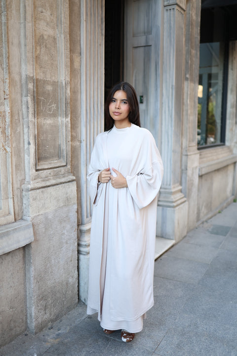 İkili Abaya Takım - Taş