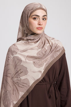 UBÇ Desen Soft Bambu Şal Bej