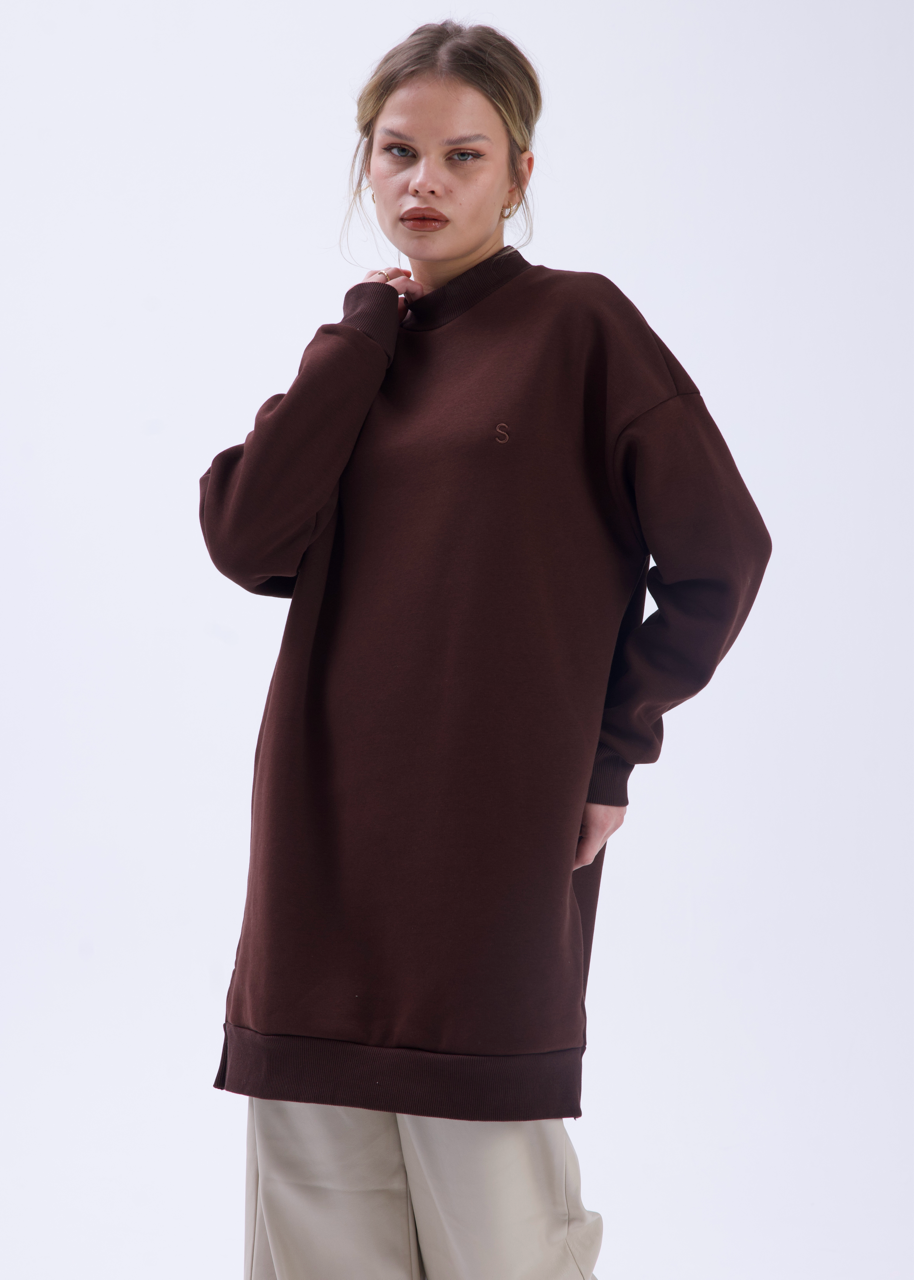 Comfy Sweatshirt Kahverengi