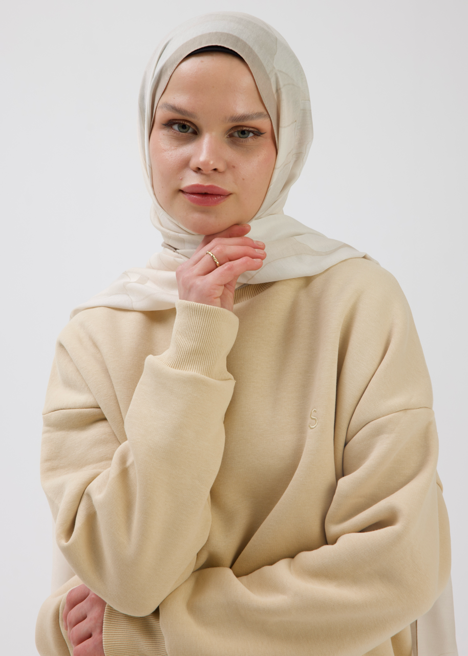 Lale Desen Soft Bambu Şal Taş