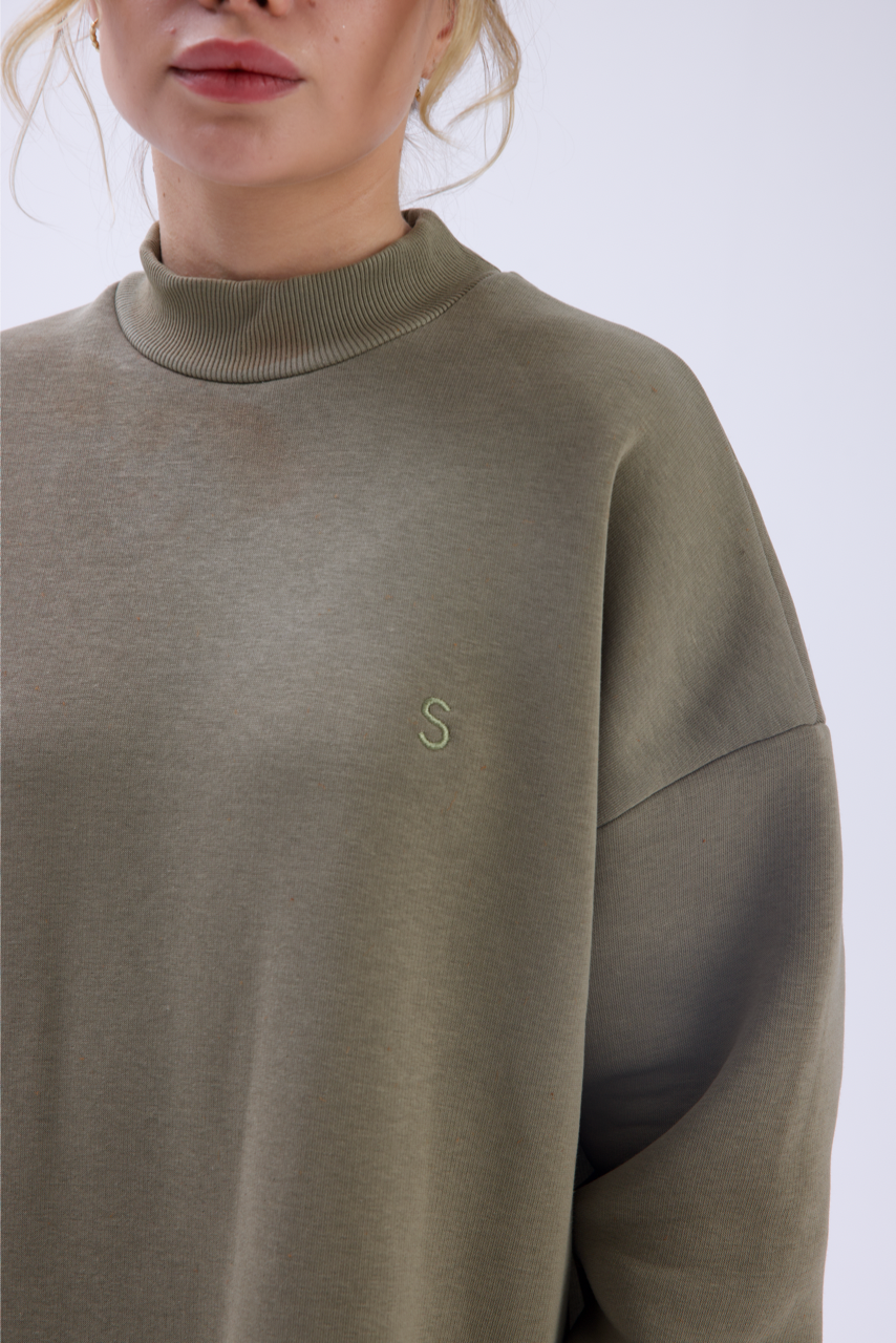 Comfy Sweatshirt Haki