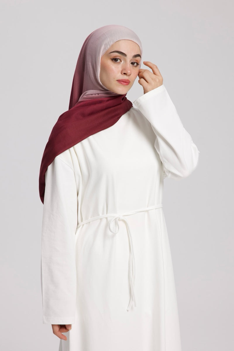 Degrade Soft Bambu Şal Mürdüm