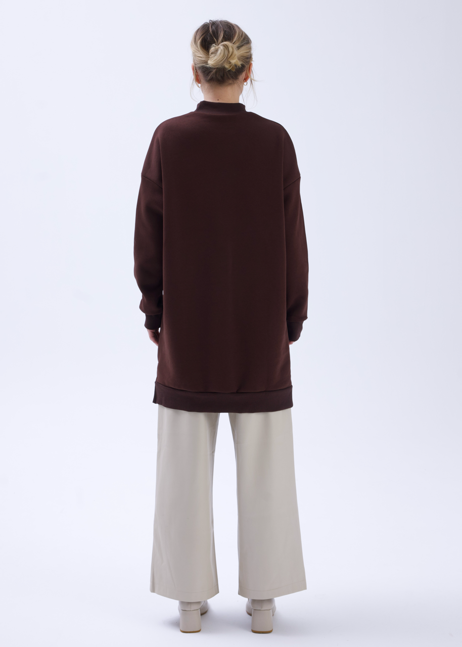 Comfy Sweatshirt Kahverengi
