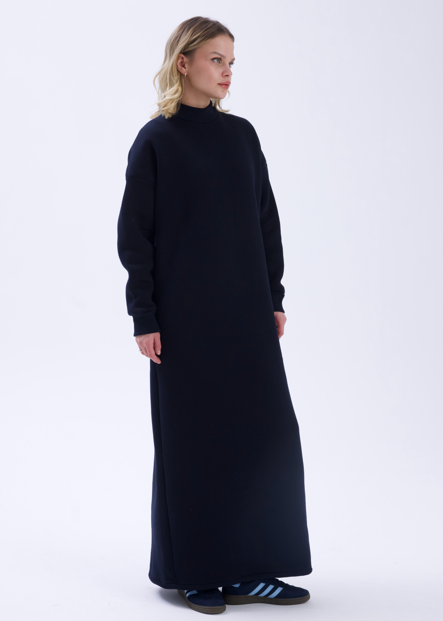 Comfy Sweat Elbise Lacivert