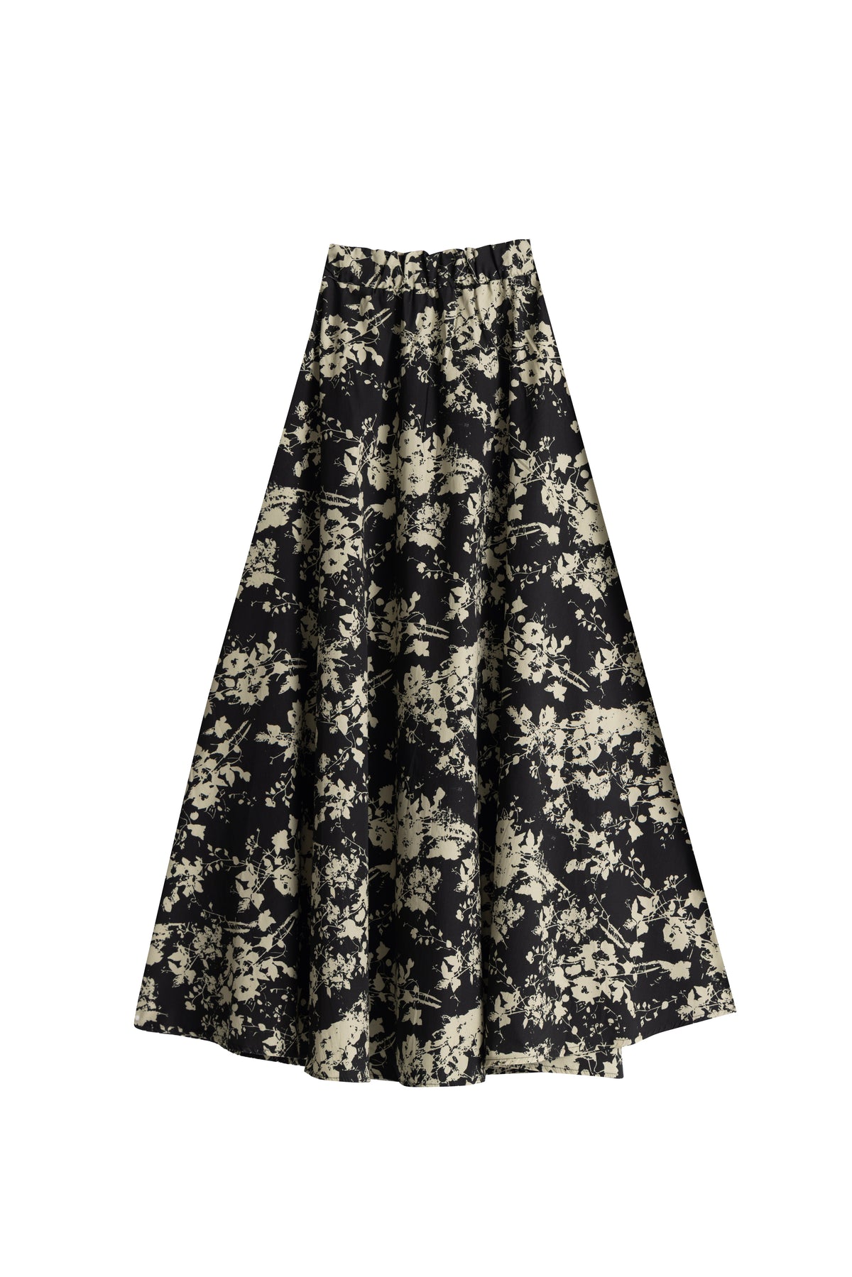 Vintage Flora Etek Siyah